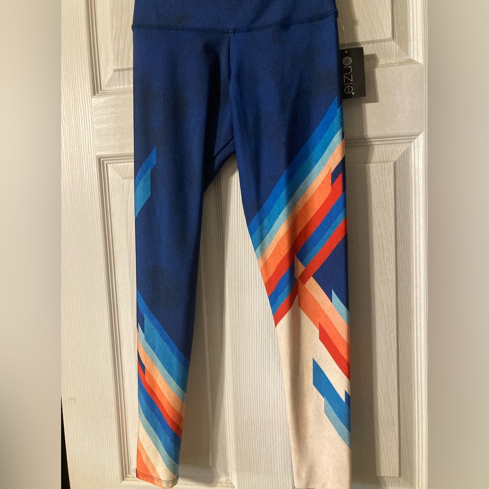 Onzie Colorful Striped Leggings